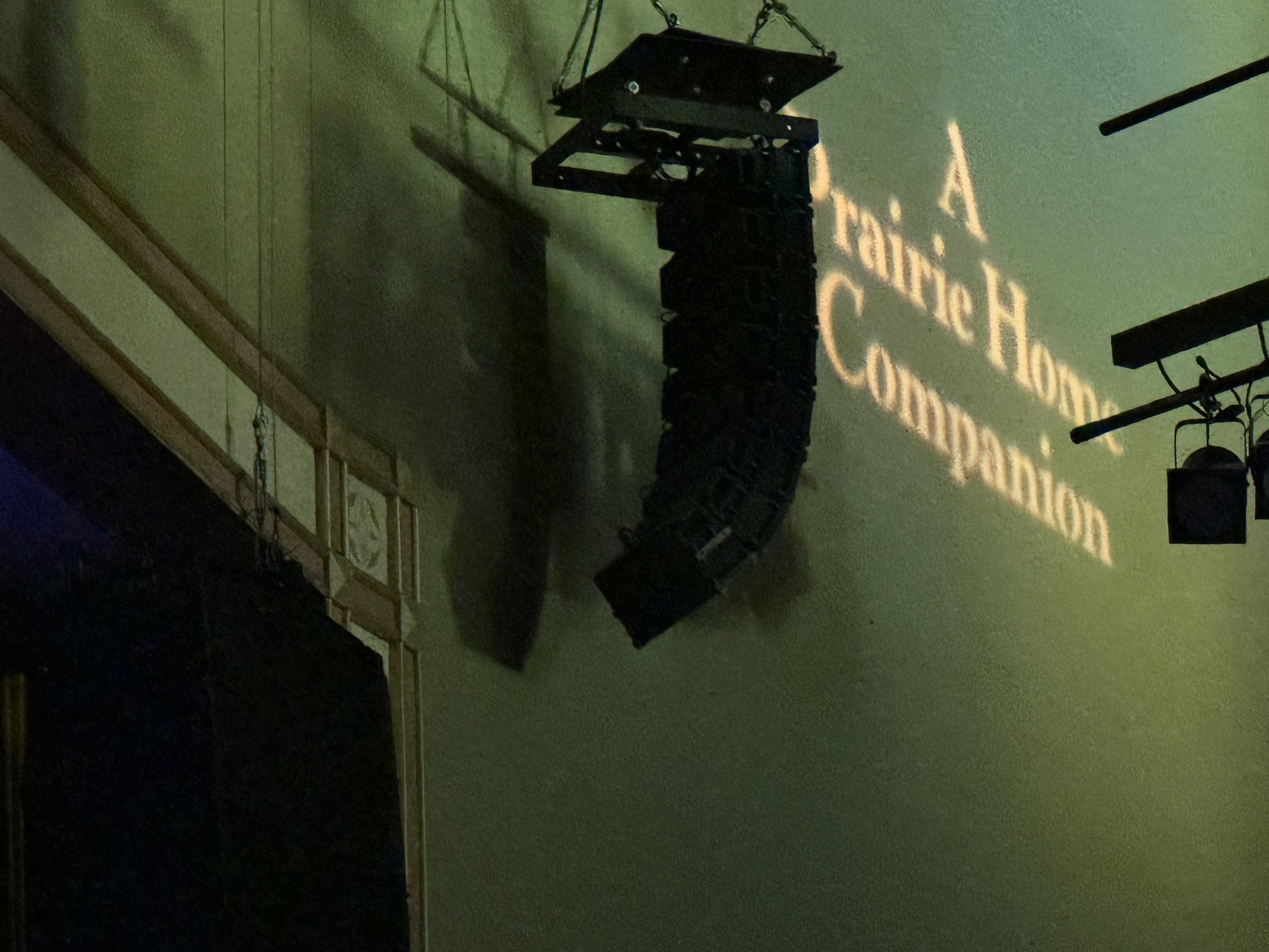 A Prairie Home Companion celebrates 50 Years @ Ryman Auditorium (in Hymn & Harmony, again), Jan 11, 2024; Mead’s musical; Keillor drops F-bomb on stage